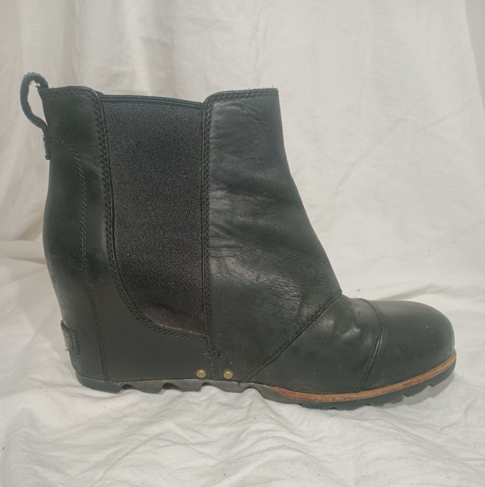 Sorel Black Ankle Boots
